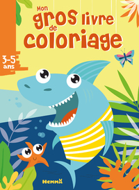 Image de Mon gros livre de coloriage (Requin)