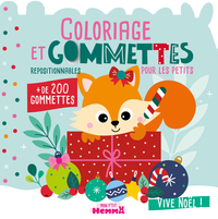 Image de Mon P'tit Hemma - Coloriage et gommettes pour les petits - Vive Noël !