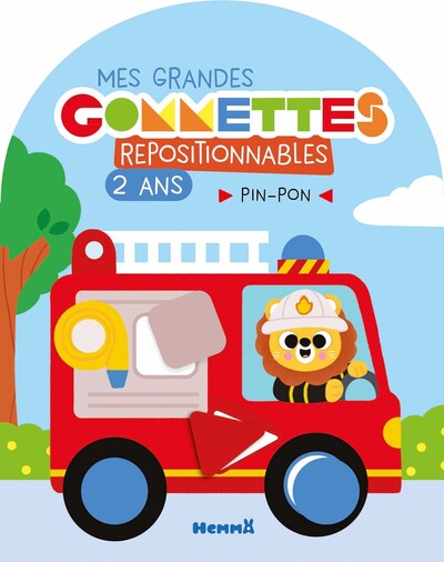 Image de Mes grandes gommettes repositionnables - 2 ans - Pin-Pon