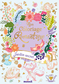 Image de Mon coloriage romantique - Jardin secret