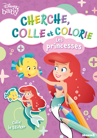 Picture of Disney Baby - Cherche, colle et colorie - Les princesses