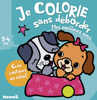 Picture of Je colorie sans déborder (2-4 ans) - Mes meilleurs amis