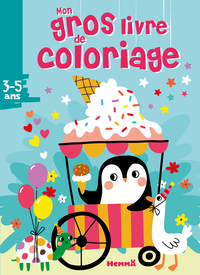 Picture of Mon gros livre de coloriage (Pengouin glacier)