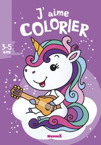 Picture of J'aime colorier (3-5 ans) (Licorne)