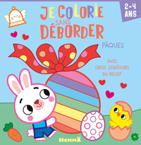 Image de Je colorie sans déborder (2-4 ans) - Pâques - Avec gros contours en relief