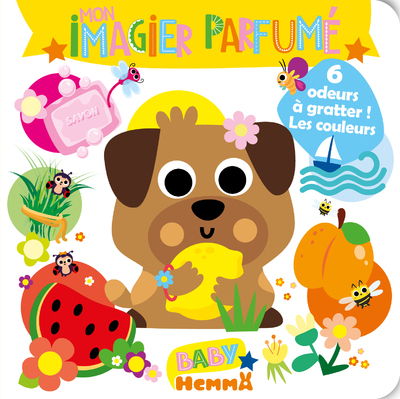 Picture of Baby Hemma - Mon imagier parfumé - 6 odeurs à gratter ! Les couleurs