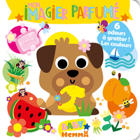 Picture of Baby Hemma - Mon imagier parfumé - 6 odeurs à gratter ! Les couleurs