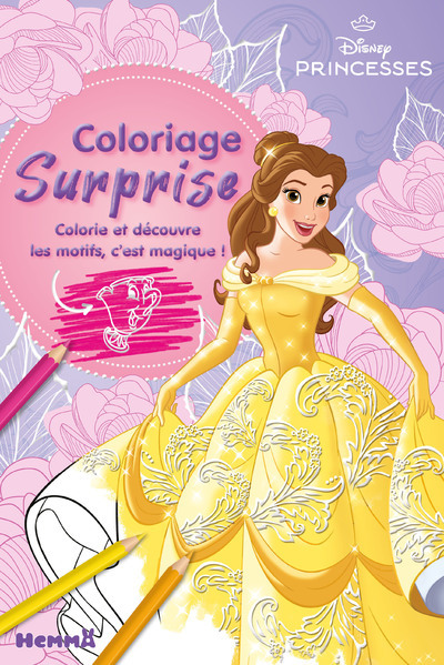 Image de Disney Princesses - Coloriage surprise - Colorie et découvre les motifs, c'est magique !