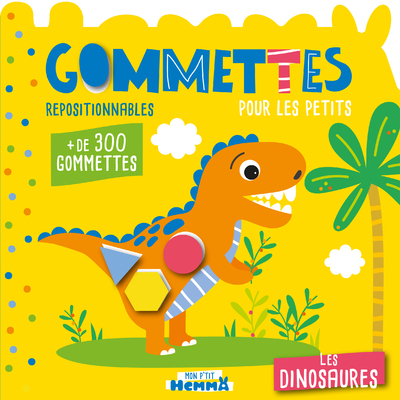 Image de Mon P'tit Hemma Gommettes pour les petits - Les dinosaures