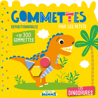 Image de Mon P'tit Hemma Gommettes pour les petits - Les dinosaures