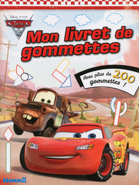 Image de Cars 2 Mon livret de gommettes (Martin & Flash Mcqueen)