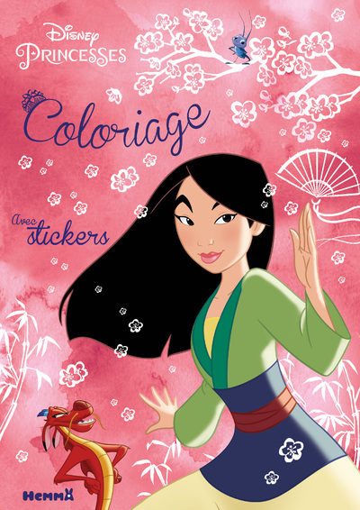 Picture of Disney Princesses - Coloriage avec stickers (Mulan)