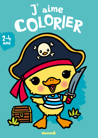Image de J'aime colorier (2-4 ans) (Canard pirate)