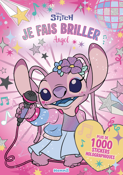 Picture of Disney Stitch - Je fais briller Angel - Plus de 1000 stickers holographiques