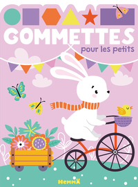 Image de Gommettes pour les petits (Lapin vélo)
