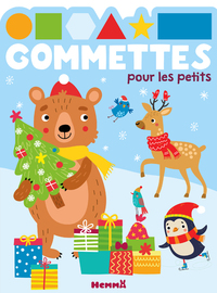 Image de Gommettes pour les petits (Ours Noël)
