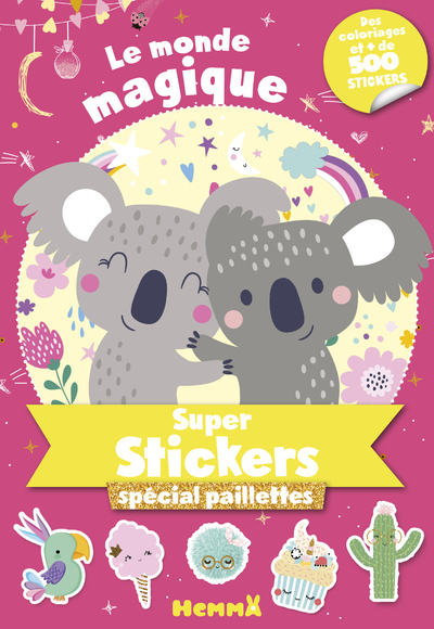 Image de Le Monde magique - Super stickers spécial paillettes