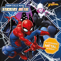 Picture of Marvel Spider-Man - Mon colo avec stickers métal