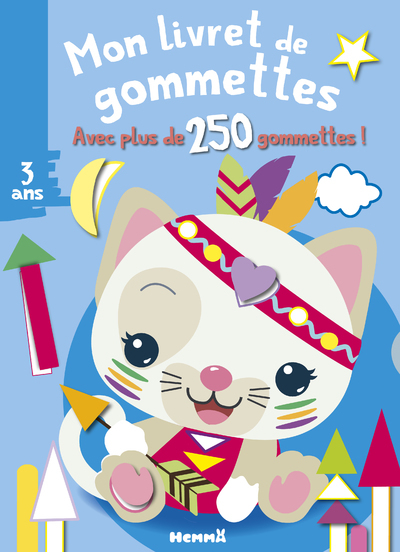 Image de Mon livret de gommettes (Chat blanc) - Avec plus de 250 gommettes !