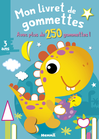 Image de Mon livret de gommettes (Dinosaure jaune)