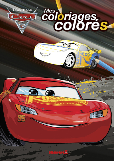 Picture of Cars 3 Mes coloriages colorés