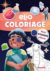 Picture of Disney Pixar Elio - Coloriage avec stickers - offerts