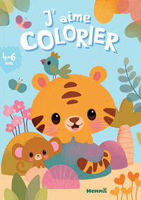 Picture of J'aime colorier (4-6 ans) (Tigre et singe)