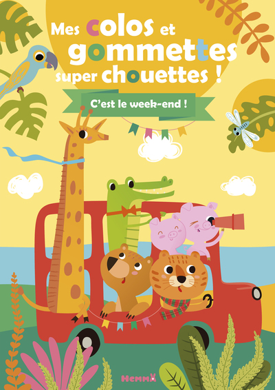 Picture of Mes colos et gommettes super chouettes ! C'est le week-end !