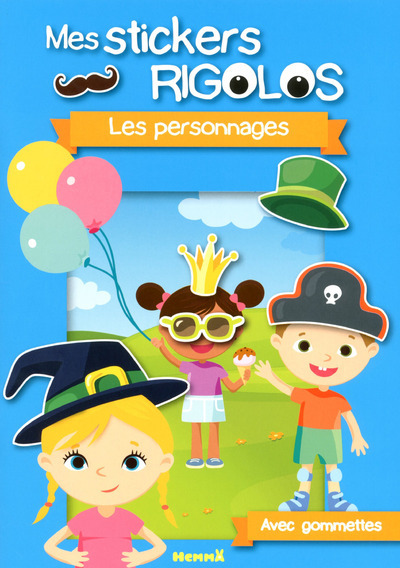 Image de Mes stickers rigolos Les personnages avec gommettes