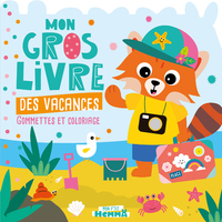 Image de Mon P'tit Hemma - Mon gros livre des vacances (Panda roux plage)