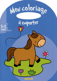 Picture of MON COLORIAGE A EMPORTER (3-5 ANS) (CHEVAL)