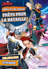 Picture of Marvel Avengers - Habille les héros - Prêtes pour la bataille ! - Coloriages, stickers