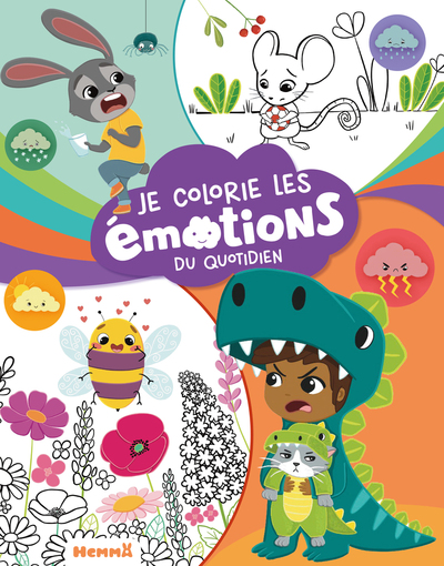 Picture of Je colorie les émotions du quotidien - Avec stickers