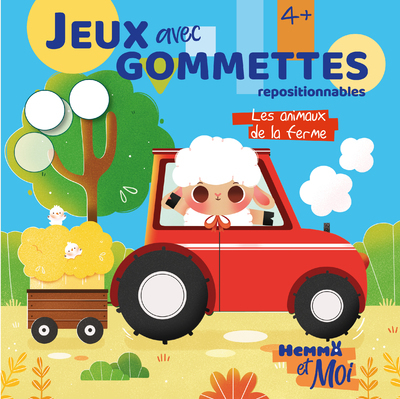 Image de Hemma et Moi - Jeux avec gommettes - Les animaux de la ferme