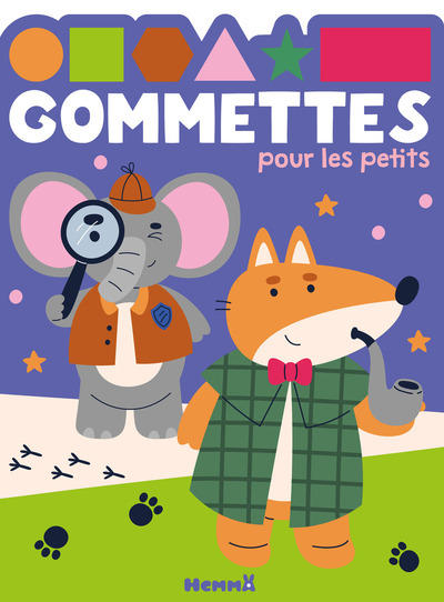 Picture of Gommettes pour les petits (Renard et éléphant détectives)