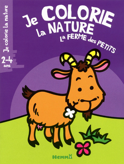 Picture of Je colorie la nature la ferme des petits 2-4 ans (biquette)