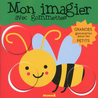 Image de Mon imagier avec gommettes (Abeille)