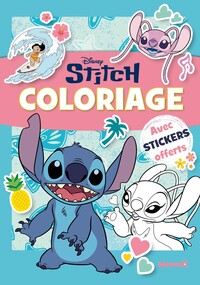 Picture of Disney Stitch - Coloriage avec stickers - offerts
