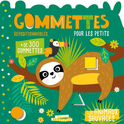 Image de Mon P'tit Hemma Gommettes pour les petits - Les animaux sauvages