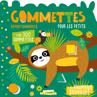 Image de Mon P'tit Hemma Gommettes pour les petits - Les animaux sauvages
