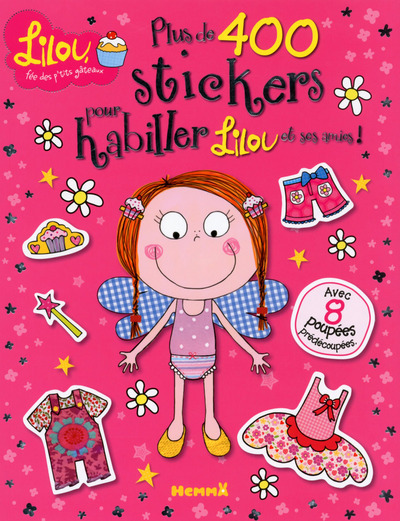 Picture of Lilou, fée des p'tits gateaux plus de 400 stickers pour habiller Lilou et ses amies
