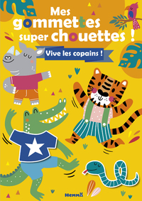 Picture of Mes gommettes super chouettes ! Vive les copains !