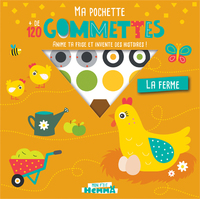 Image de Mon P'tit Hemma Ma pochette + de 120 gommettes - La ferme