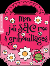 Image de Mon joli sac rose à gribouillages - Avec plus de 1000 stickers