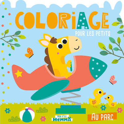 Picture of Mon P'tit Hemma - Coloriage pour les petits - Au parc