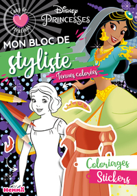 Image de Disney Princesses - Mon bloc de styliste - Coup de coeur créations - Tenues colorées