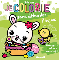 Picture of Je colorie sans déborder (2-4 ans) - Pâques (Lapine dans panier) T69