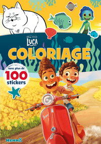 Picture of Disney Pixar Luca - Coloriage avec plus de 100 stickers