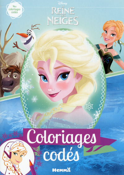 Picture of Disney La Reine des Neiges Coloriages codés