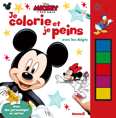 Picture of Disney Mickey et ses amis Je colorie et je peins avec les doigts